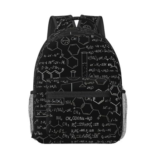 Sac à dos ordinateur portable EdWal avec impression scientifique abstraite pour voyage et travail