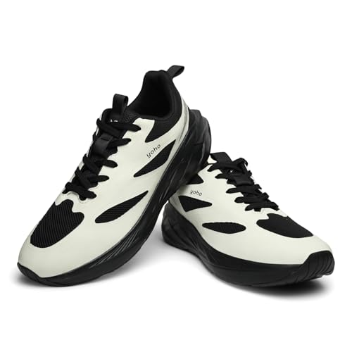 Image of YOHO Tempo Sports Shoes for Men | Stylish & Lightweight Sneaker for Man /Boys | Casual Shoe for Walking, Running, Gym & Everyday Use - 906
