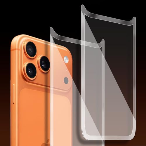 Shacoryze for iPhone 17 Pro Max Back Screen Protector(2-Pack) iPhone 17 Pro Max Back Glass Protector iPhone17 Pro Max Back Protector (6.9 inch)