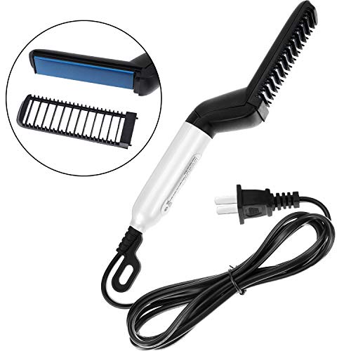 Beard Straightener Quick Hair Straightener Styling Comb Hair Curlers Styling Tool for Men