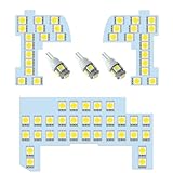 NBOX LED ルームランプ N-BOX JF1･2 後期/JF1･2カスタム 後期 (H25.12～H29.7)、JF3･4 前期/後期 (H29.8～R5.9) 専用 室内灯 車内灯 爆光 ホワイト 微点灯対策済 Nボックス LED ルームライト カスタム 内装パーツ 純正交換 加工不要 取付簡単 アクセサリー 6点セット