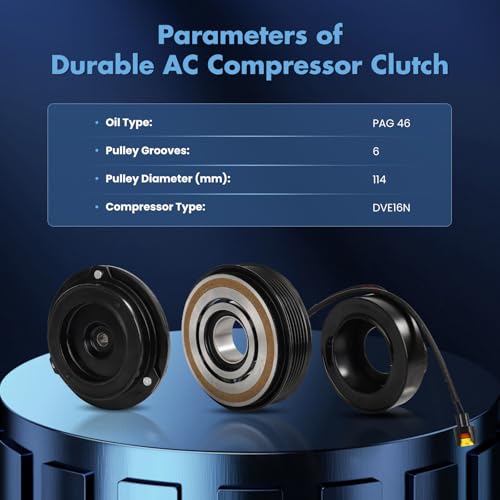Image of ECCPP A /C Compressor Clutch Fit for Hyundai Tucson 2.0L 2019-2021 AC Clutch