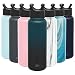 Simple Modern 40 oz Summit Water Bottle with Straw Lid - Gifts for Men & Women Hydro Vacuum Insulated Tumbler Flask Double Wall Liter - 18/8 Stainless Steel Ombre: Moonlight