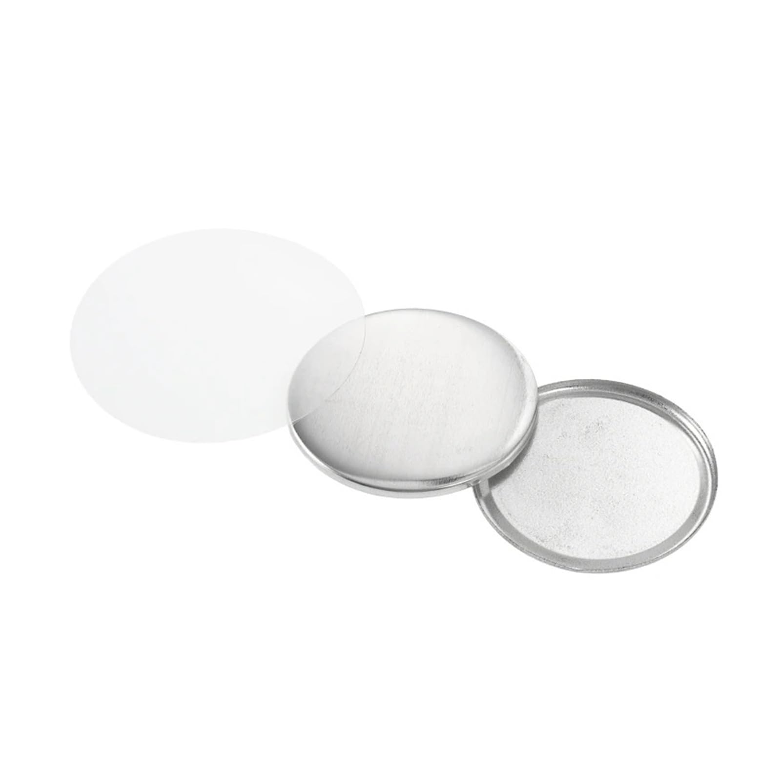 100 stücke 58mm Starke Weiche Magnetische Kühlschrank Aufkleber Abzeichen Material DIY Blank Pin Button Abzeichen Weit verbreitete Verwendung(58mm Soft Magnet Button)
