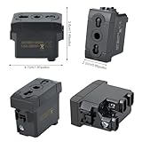 Zoom IMG-2 voltix 2 pezzi presa bipasso