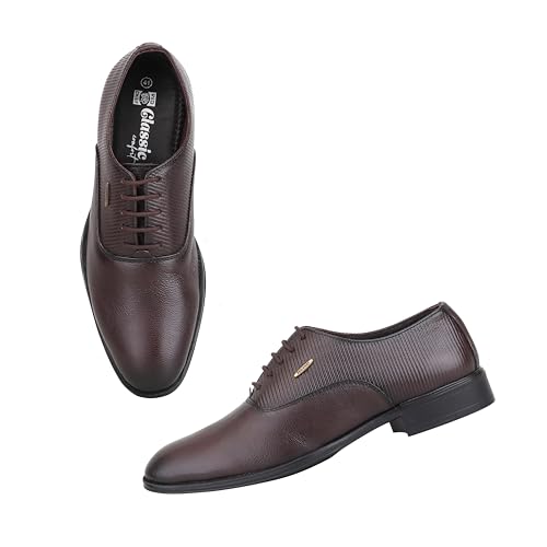 Image of Red Chief Low Ankle Formal Oxford Shoes for Men