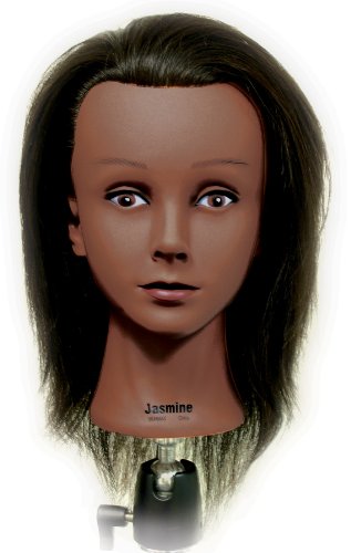 Celebrity Jasmine Budget Cosmetology Ethnic Human Hair Manikin, 16-17 Inch