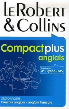 Paperback Le Robert & Collins Compact plus anglais : Dictionnaire français-anglais et anglais-français Book