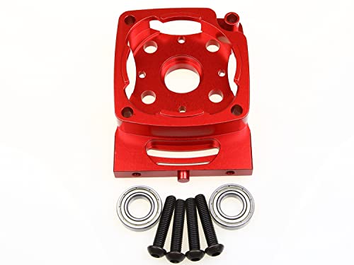 Gtbracing Mtxl Integration Clutch Carrier Bell With Bearing For Rc 1:5 Car Losi Mtxl (Silver/Red) - (Color: Red) #TOP5