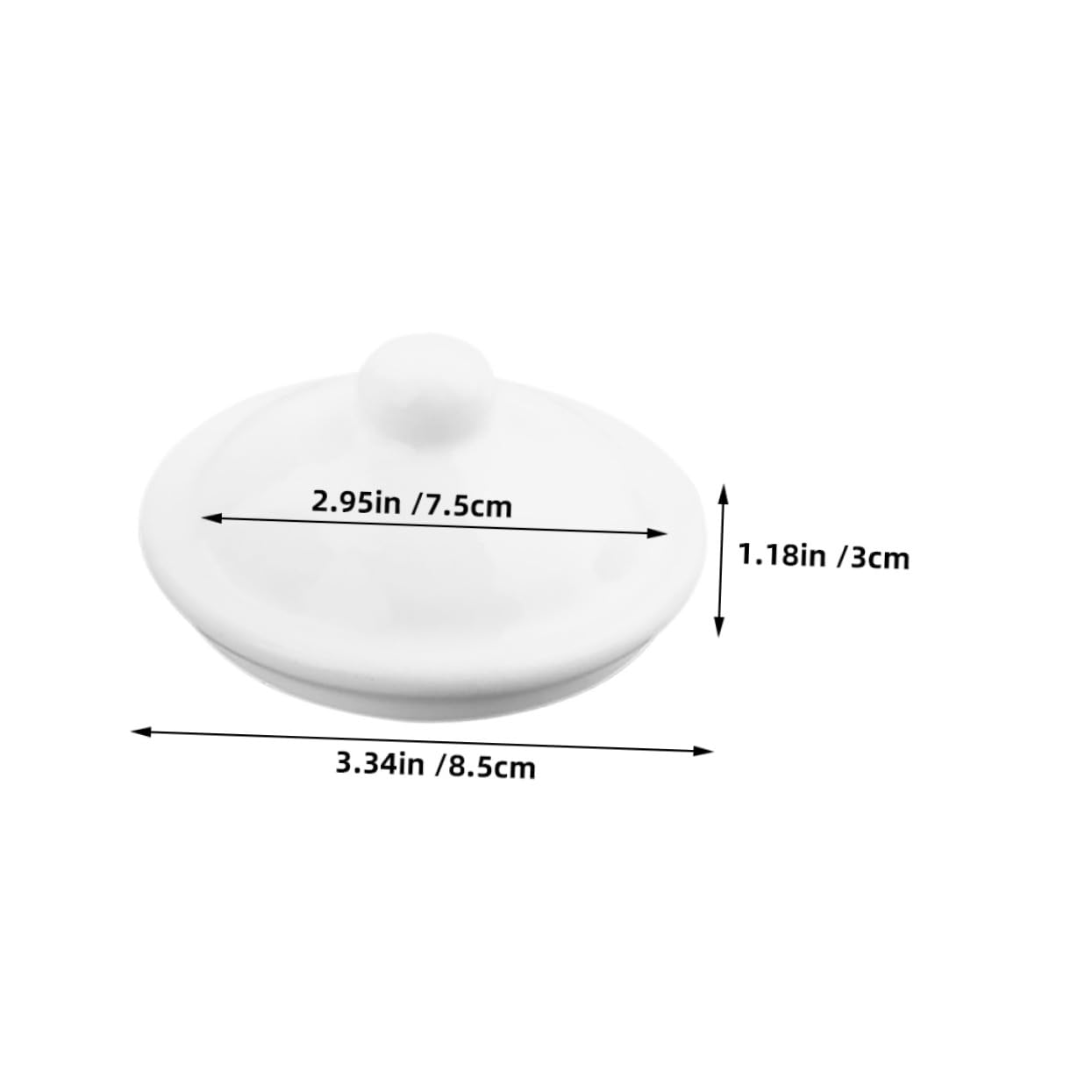 INOOMP 6 Stück Vintage Emaille Becherdeckel Metall Rund Passend Kleine Leicht Tragbar Staubschutz Für Tee Kaffee Outdoor Camping