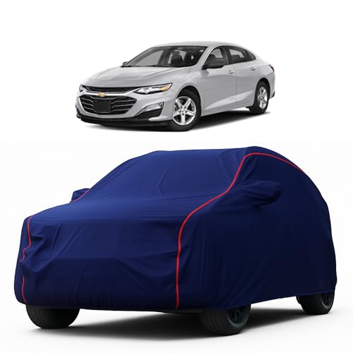 Image of Heavy-Duty Car Cover for Compatible with Chevrolet Cruze (2009 to 2025 All Models) Deluxe Car Protection Cover - Waterproof & UV-Resistant All-Season Exterior Protection