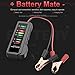 12V Car Battery Tester, BM310 Automotive Digital Alternator Charging System Analyzer with LED Indication, Check Vehicle Battery Condition Detector, Universal for Car, Motorcycle, Truck