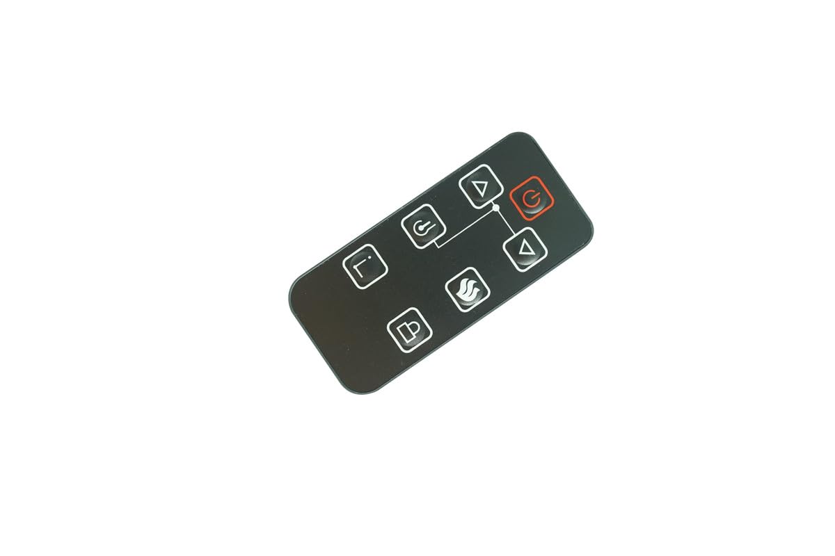 Remote Control for FEBO E3001 FEB-1 14IN-28-078 ZHS-32-D ZHS-23-B 15IN-23-094 384-16A-20-21 LED 3D Flame Electric Infrared Fireplace Space Heater