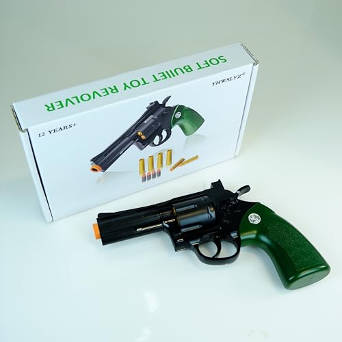 Yhwslyz ZP-5-357 Toy Revolver, Eva Soft Bullets Cap Gun Revolver Guns thumb #6