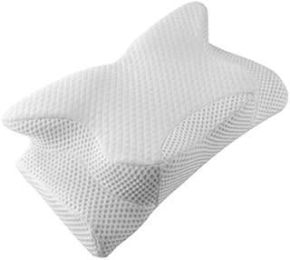 Coisum Cervical Pillow Contour Pillow for Neck and Shoulder Pain, Orthopedic Memory Foam Pillow Ergonomic Bed Pillow for Side Sleepers Back Sleepers, Neck Support Pillow with Pillowcase