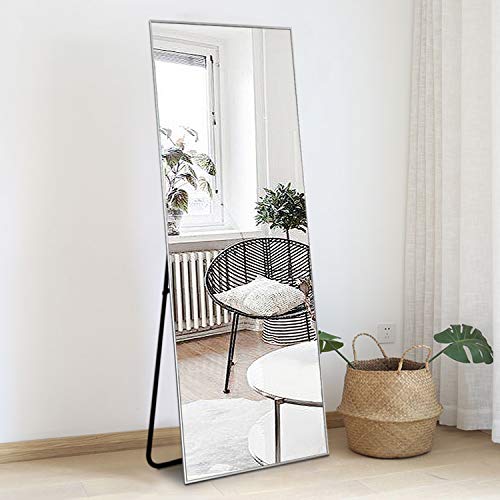 ZHOWI Floor Mirror Full Length Large Full Body Size Stand up Standing Wall