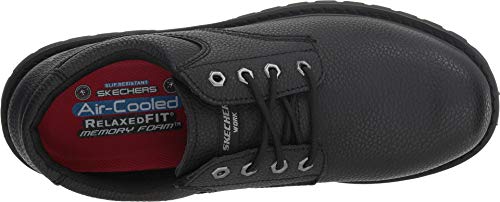Skechers Skechers Men's Cottonwood-Jaken Food Service Shoe, Black, 14 Medium