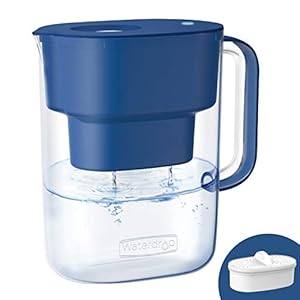 Waterdrop Lucid NSF Gecertificeerde 3.5L Waterfilterkan met 1×90 Dagen Filter, Vermindert Lood, Fluoride, Chloor en Meer…