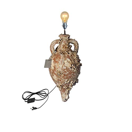 Lámpara Rodas MD36 27x13cm decorativa con ánfora Dressel 8 romana