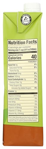 Image of 365 by Whole Foods Market, Organic Chocolate Unsweetened Almond Milk, 32 Fl Oz