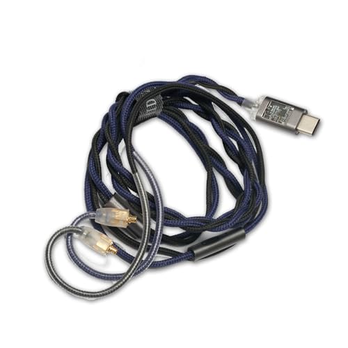 Hidizs ST2 PRO USB-C DAC �f�W�^���C���z���P�[�u�� MMCX �_�[�N�u���[