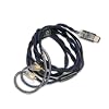 Hidizs ST2 IEM Cable USB-C, ESS ES9218AC Pro DAC Chip, in-Line Control, HD Mic, Hi-end OFC Cables, MMCX, 1.5 m Earbud Extension Cord for in Ear Monitor Wired