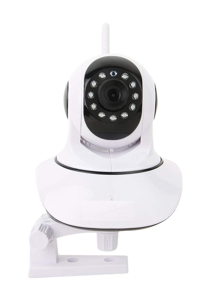 SPYCLOUD Brand Wireless HD IP WiFi CCTV Indoor Security Camera (Support Upto 128 GB SD Card) (White Color) Model:D8810