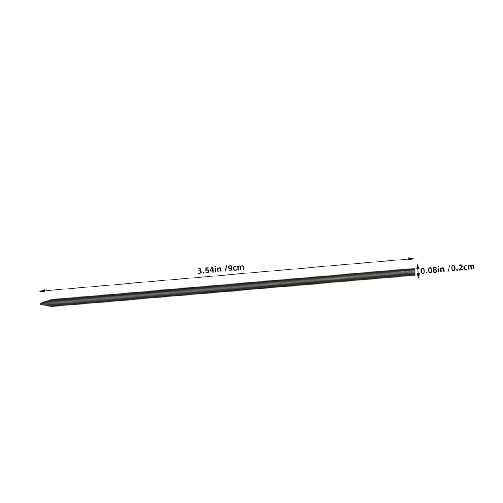 800 Unidades Puntas de Lápiz Mecánico 2.0mm Hb Color Negro Líneas Oscuras Consistentes y Resistencia a Roturas para Escritura y Dibujo Profesional