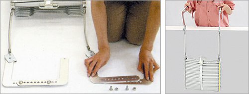 Amazon.co.jp: 【避難はしご 金属製折りたたみ式 オリロー6型 自在