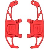 Schaltwippen Verlängerung (shift paddles) aus eloxierten Aluminium in rot