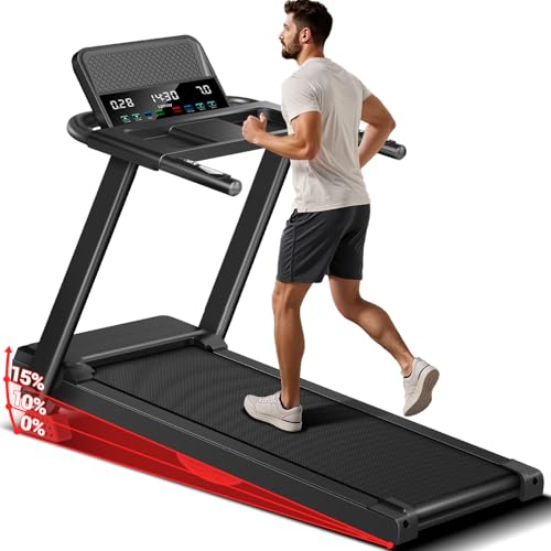 3.0HP Quiet Folding Treadmill