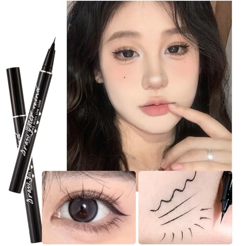 Delineador Líquido Waterproof Negro para Ojos miniatura 7