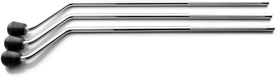 Gibraltar Floor Tom Legs, 10.5mm Diameter with Non Skid Feet for Stable Drum Support and Enhanced Shell Resonance, Compatible with Standard Brackets from Major Drum Brands (SC-TL2A) 10.5Mm 3/Pack