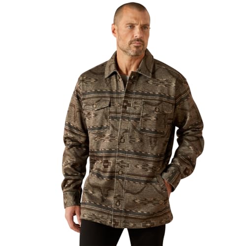 Veste chemise ARIAT Caldwell imprimée pour homme élégance et confort robuste