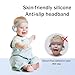 TinyMuffs Ear Protection for Babies & Toddlers up to 36 Months - CE & ANSI Certified - Noise Reduction Earmuffs - Comfortable Baby Headphones - Prevents Hearing Loss & Improves Sleep - Pure White