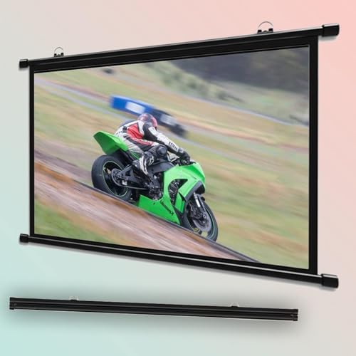 Pantalla de Proyector Manual 40" 4:3 Plegable miniatura 4