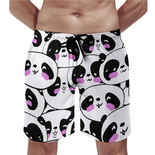 Short de bain homme panda UMENG maillot séchage rapide taille S
