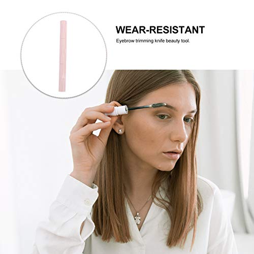 Beaupretty 3Pcs Sobrancelha Barbeador Sobrancelha Trimmer Facial Removedor de Pêlos Ferramenta para