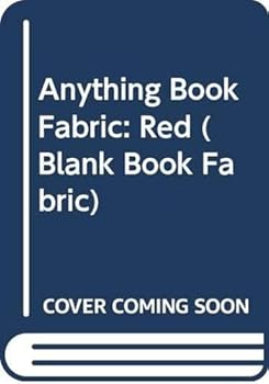 Hardcover Anything Book Fabric: Red (Blank Book Fabric) Book
