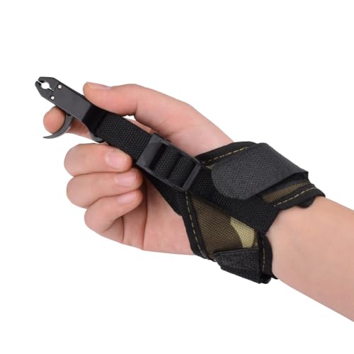 Arco compuesto ajustable para mano izquierda y derecha con correa de camuflaje 6