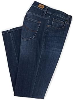 Lee Dames Relaxed Fit Straight Leg Jeans, niagara, 46