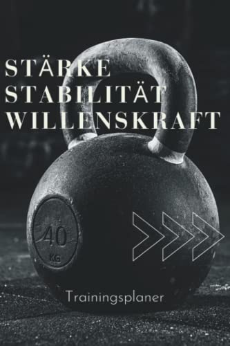 Produktfoto von Kettlebell: Trainingstagebuch | Planer für dein Kettlebell Training | 134 Seiten (halbes Jahr): Buch mit Monats- und&hellip;