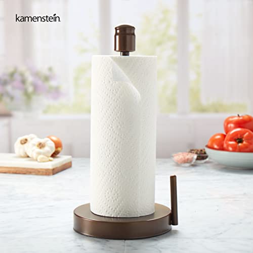 Image of amenstein Perfect Tear Paper Towel Holder, 13-Inch, Bronze
