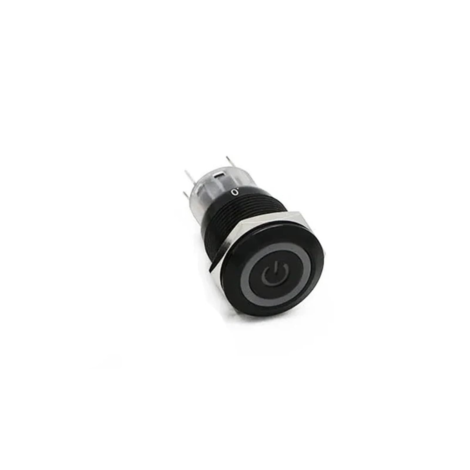 Interrupteur de tableau de bord 19mm pour rénovation automobile et moto LED jaune