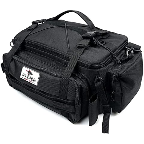 Mayhem Bait Co Tackle Aufbewahrungsbox mit drei 3700 Kunststoff-Aufbewahrungsfächern Cover