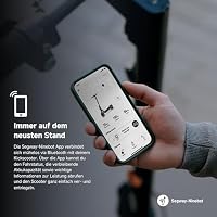 Segway-Ninebot E2 D II E-Roller mit Straßenzulassung – 20 km/h, 450W Motor, bis zu 20 km Reichweite, 90 kg Tragkraft, mit Federung & Blinkern, Klappbar, E-Scooter für Erwachsene, App-Kompatibel – Ansicht 5