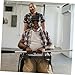 KOCKSHION 4Pcs Wheelchair Calf Straps Foot Guard for Wheelchair Safety Easy to Install Suitable for Random Style Design