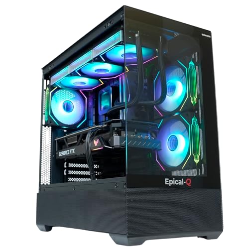 Epical-Q Ordenador sobremesa Gaming Xonex EVO Intel Core i7 265KF, 64GB, 2TB SSD NVME, RTX 5080 + Windows 11 Pro