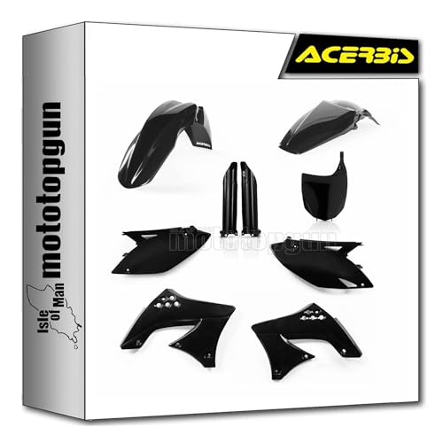 Cache carenage noir Acerbis pour réparer flanc Kawasaki KXF 450