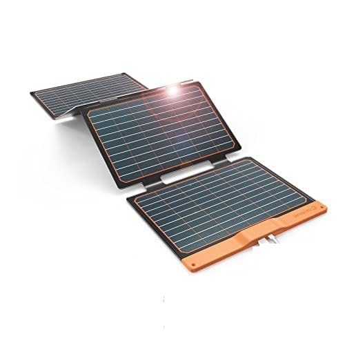Solarsys® - przenośna ładowarka solarna, 100 W, składany panel słoneczny do przenośnego generatora energii i kuchenki mikrofalowej